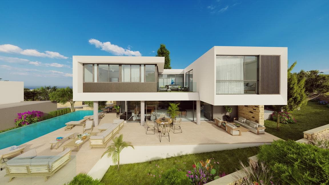 4-bedrooms house in Paphos, Cyprus.
