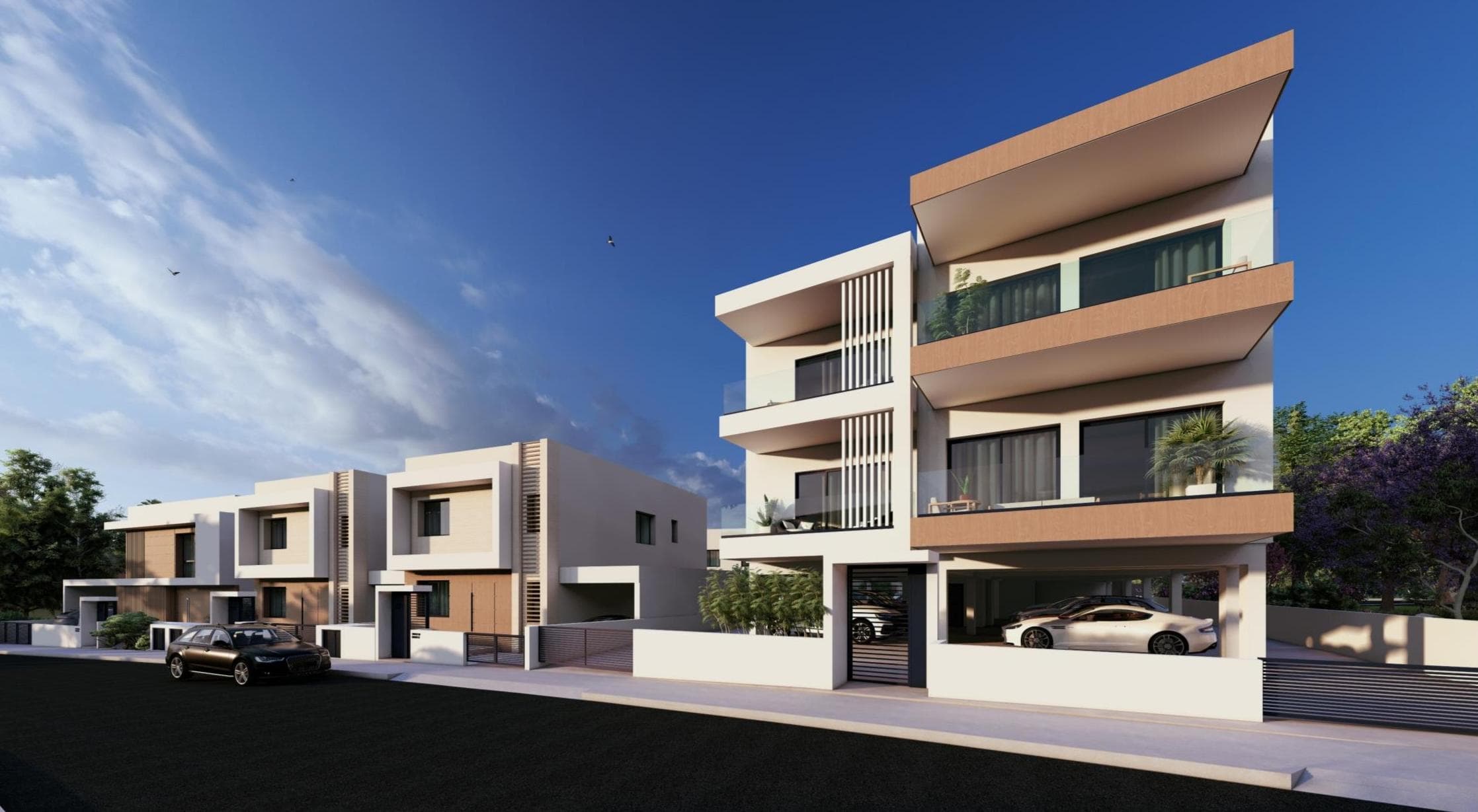 3-bedrooms apartments in Nicosia, Cyprus.