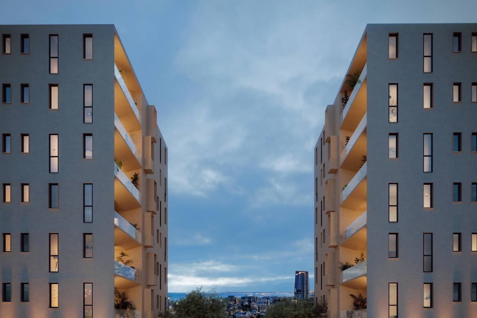 1-bedrooms apartments in Limassol, Cyprus.