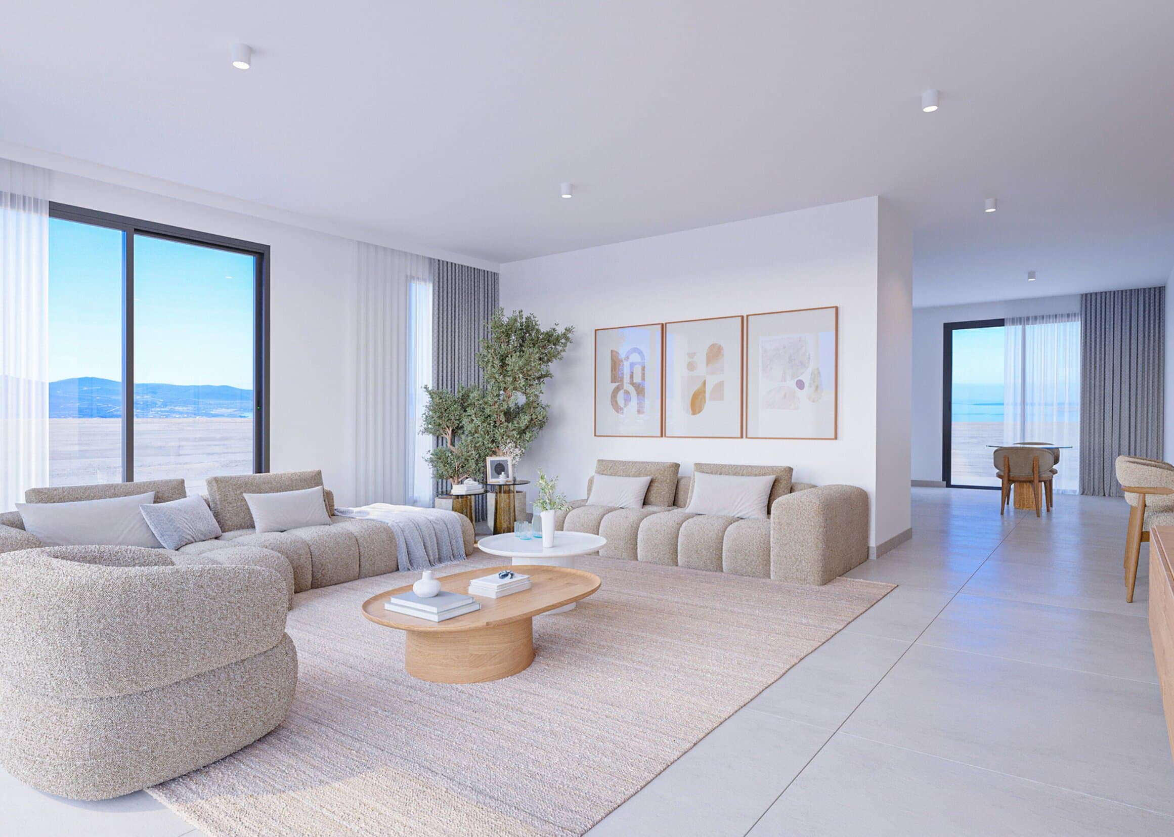 3-bedrooms house in Paphos, Cyprus.