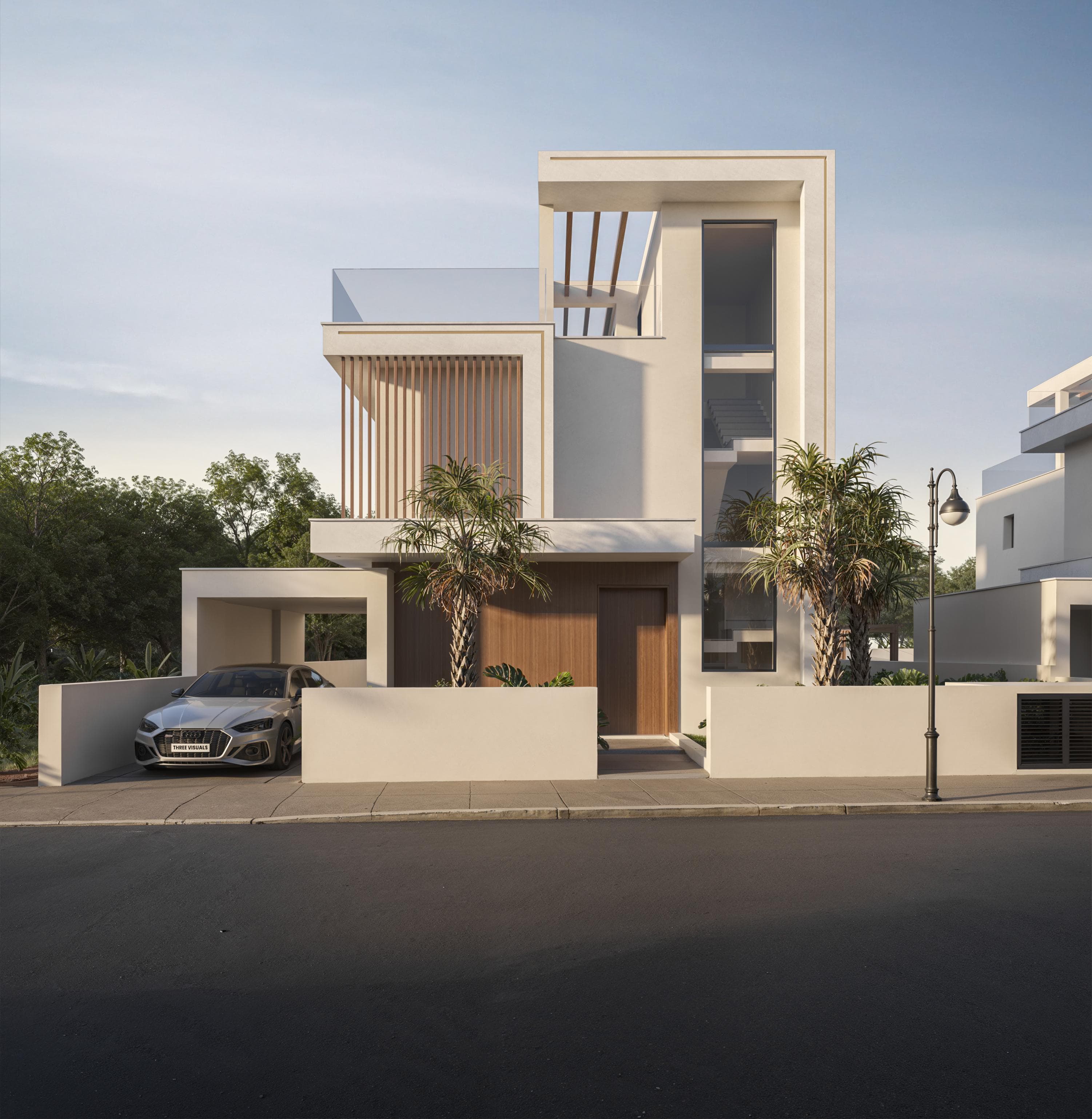 4-bedrooms house in Larnaca, Cyprus.