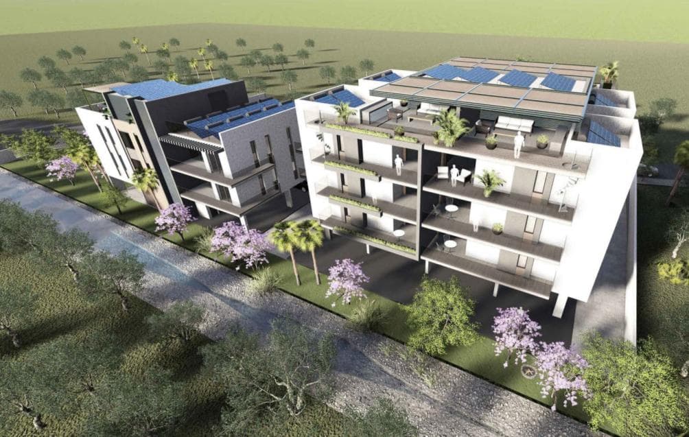 3-bedrooms apartments in Larnaca, Cyprus.