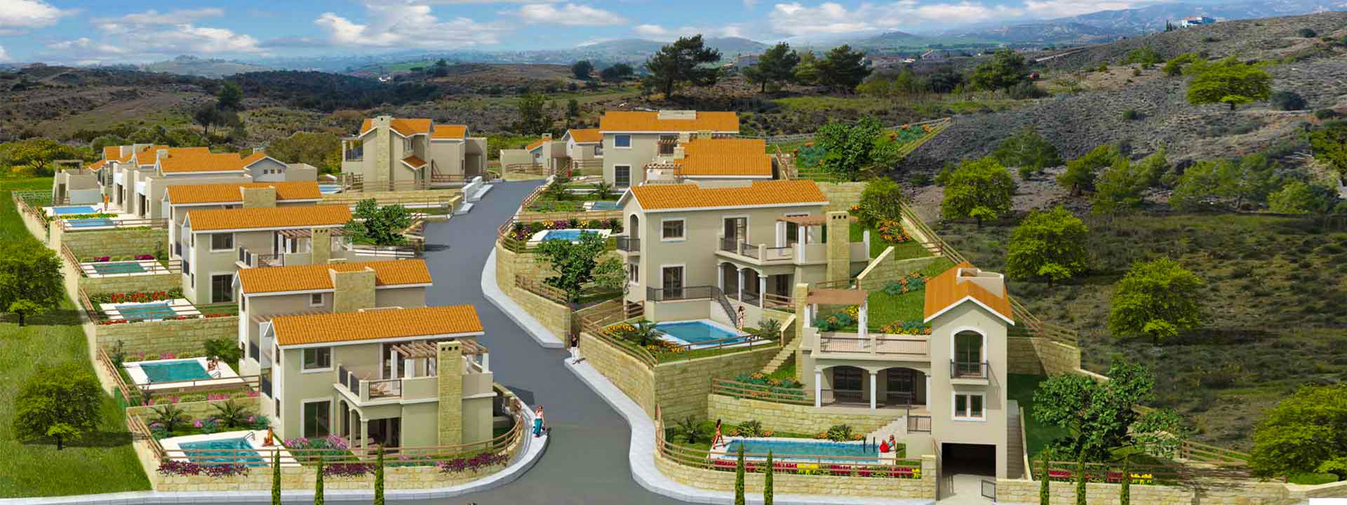 3-bedrooms house in Limassol, Cyprus.