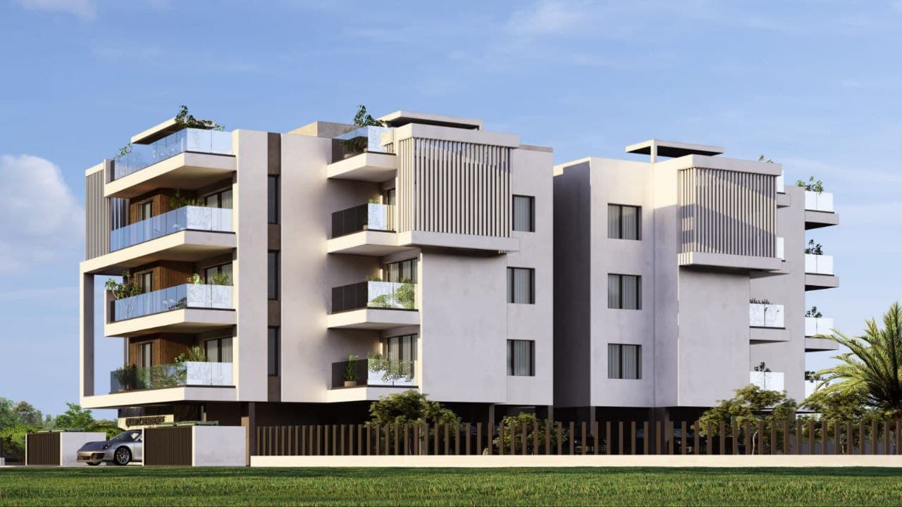 2-bedrooms apartments in Larnaca, Cyprus.