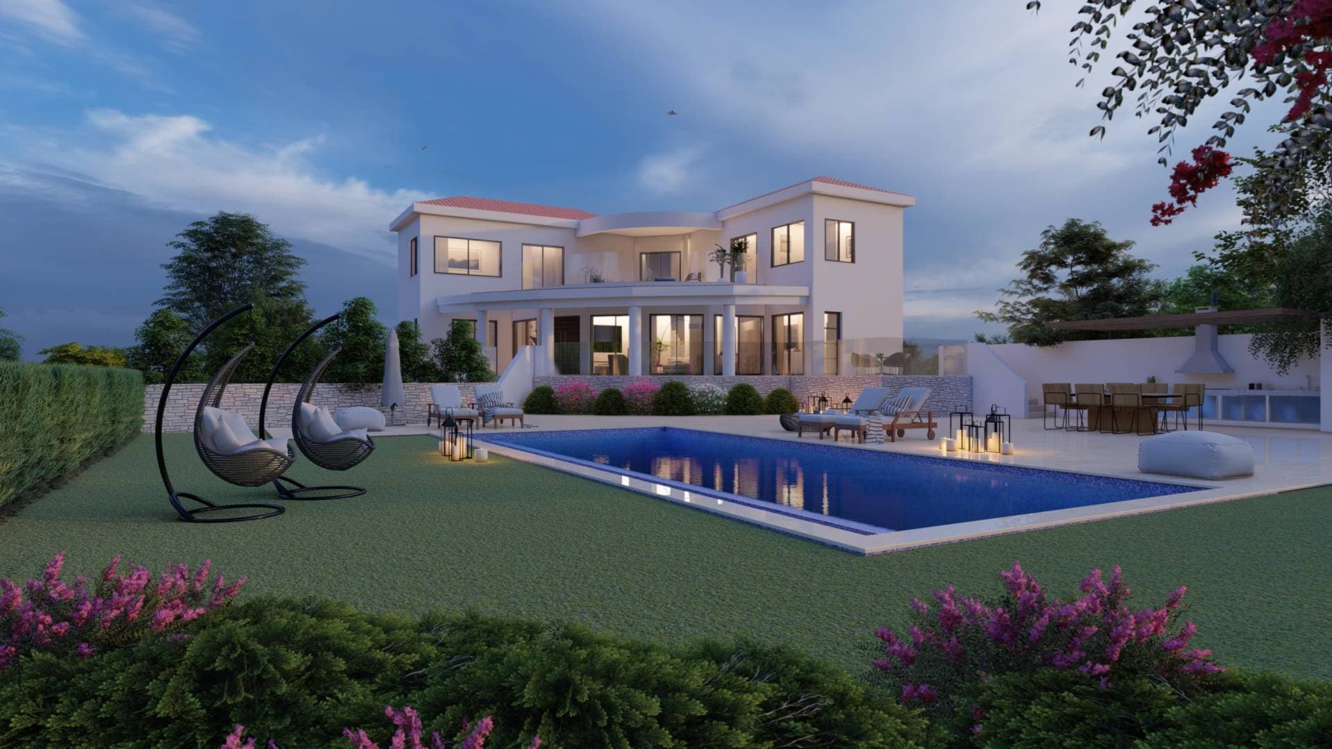 5-bedrooms house in Paphos, Cyprus.