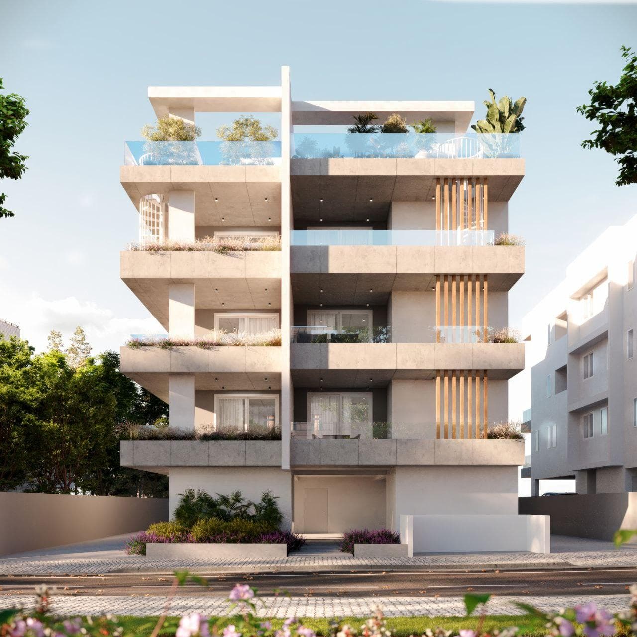 2-bedrooms apartments in Larnaca, Cyprus.