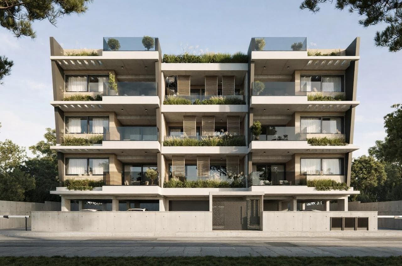 2-bedrooms apartments in Limassol, Cyprus.