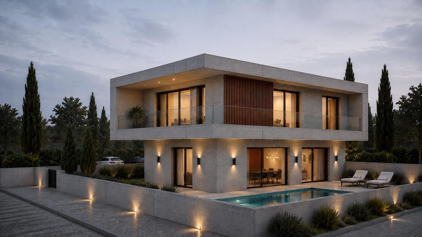 3-bedrooms house in Paphos, Cyprus.