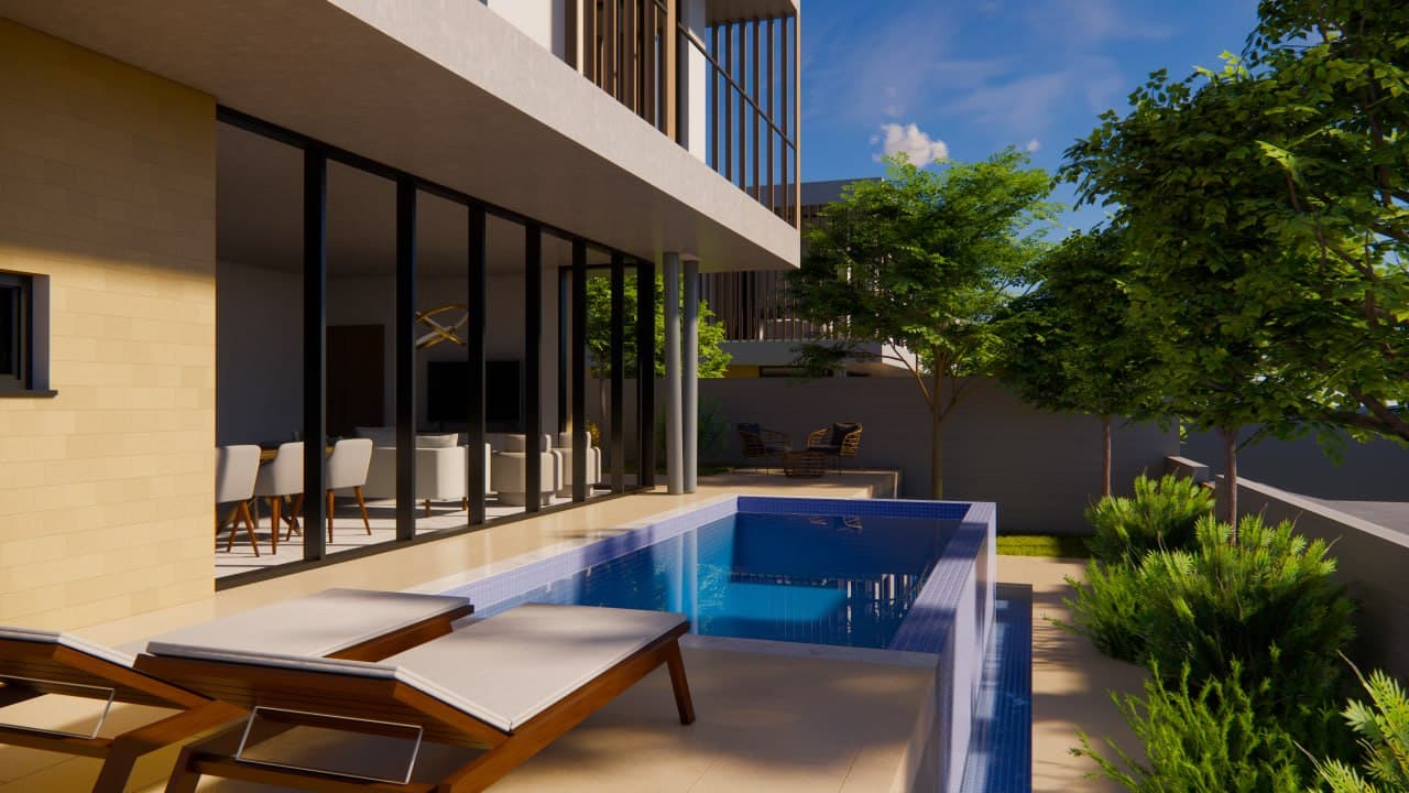3-bedrooms house in Paphos, Cyprus.