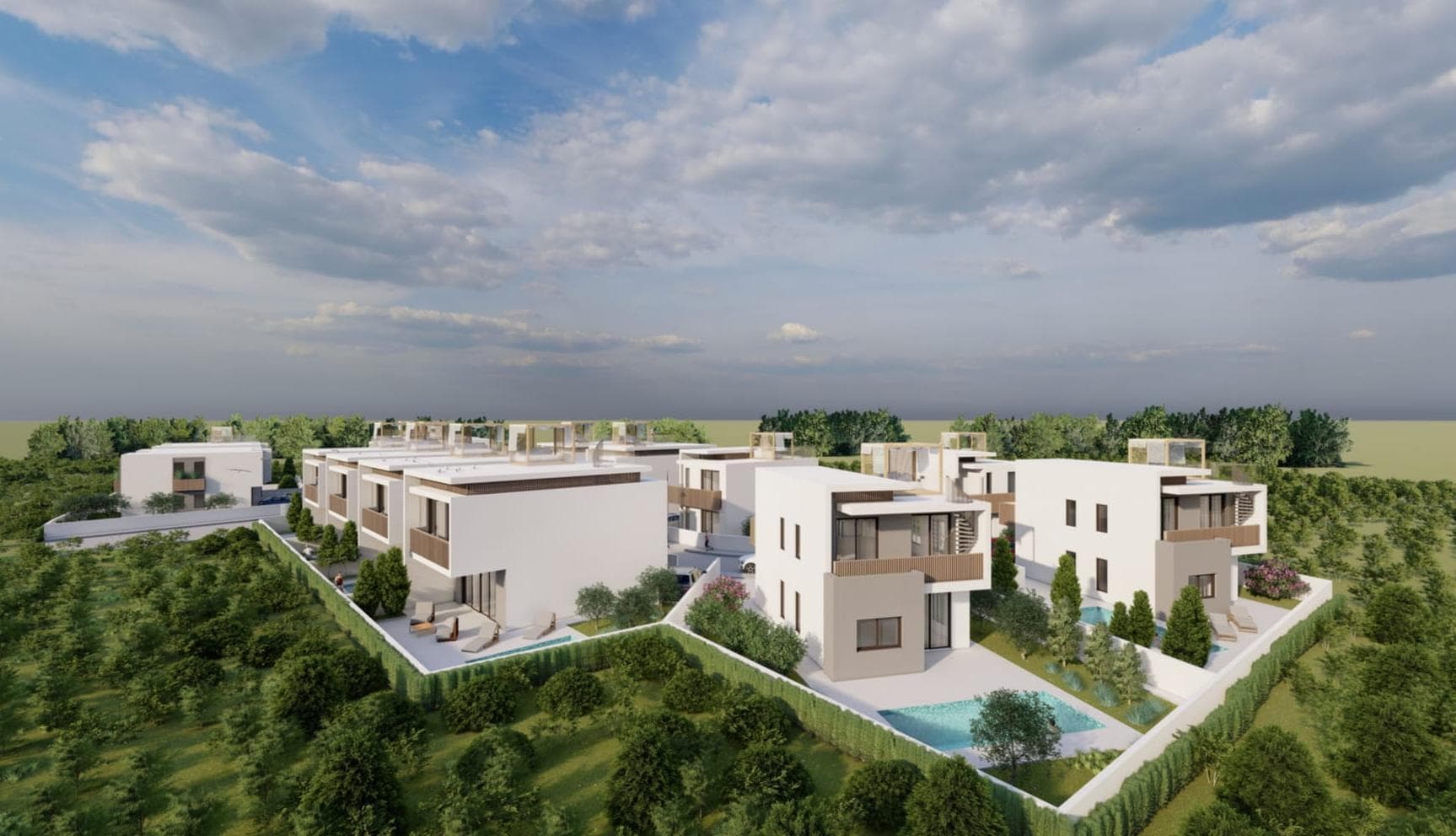 3-bedrooms house in Paphos, Cyprus.