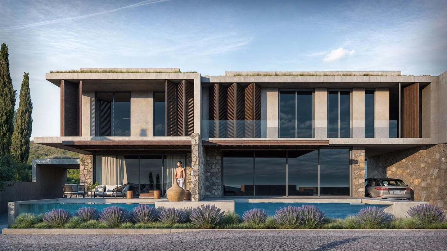2-bedrooms house in Limassol, Cyprus.