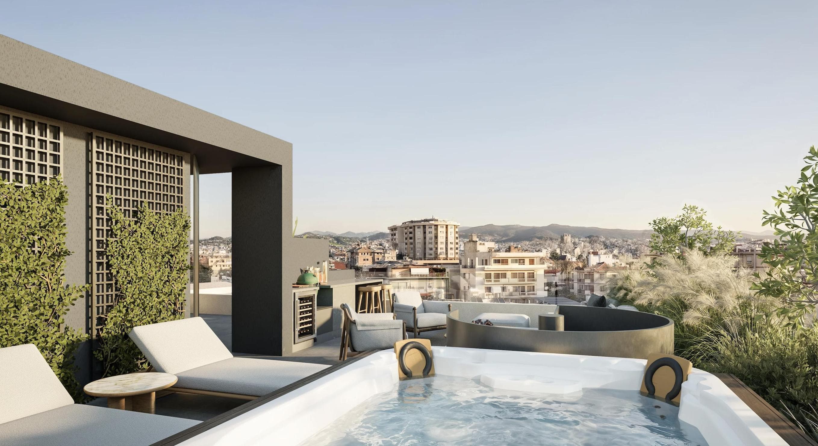 2-bedrooms apartments in Limassol, Cyprus.