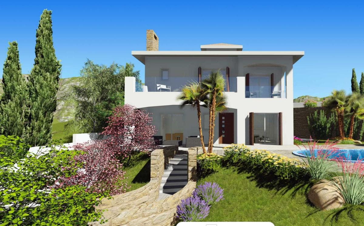 4-bedrooms house in Paphos, Cyprus.