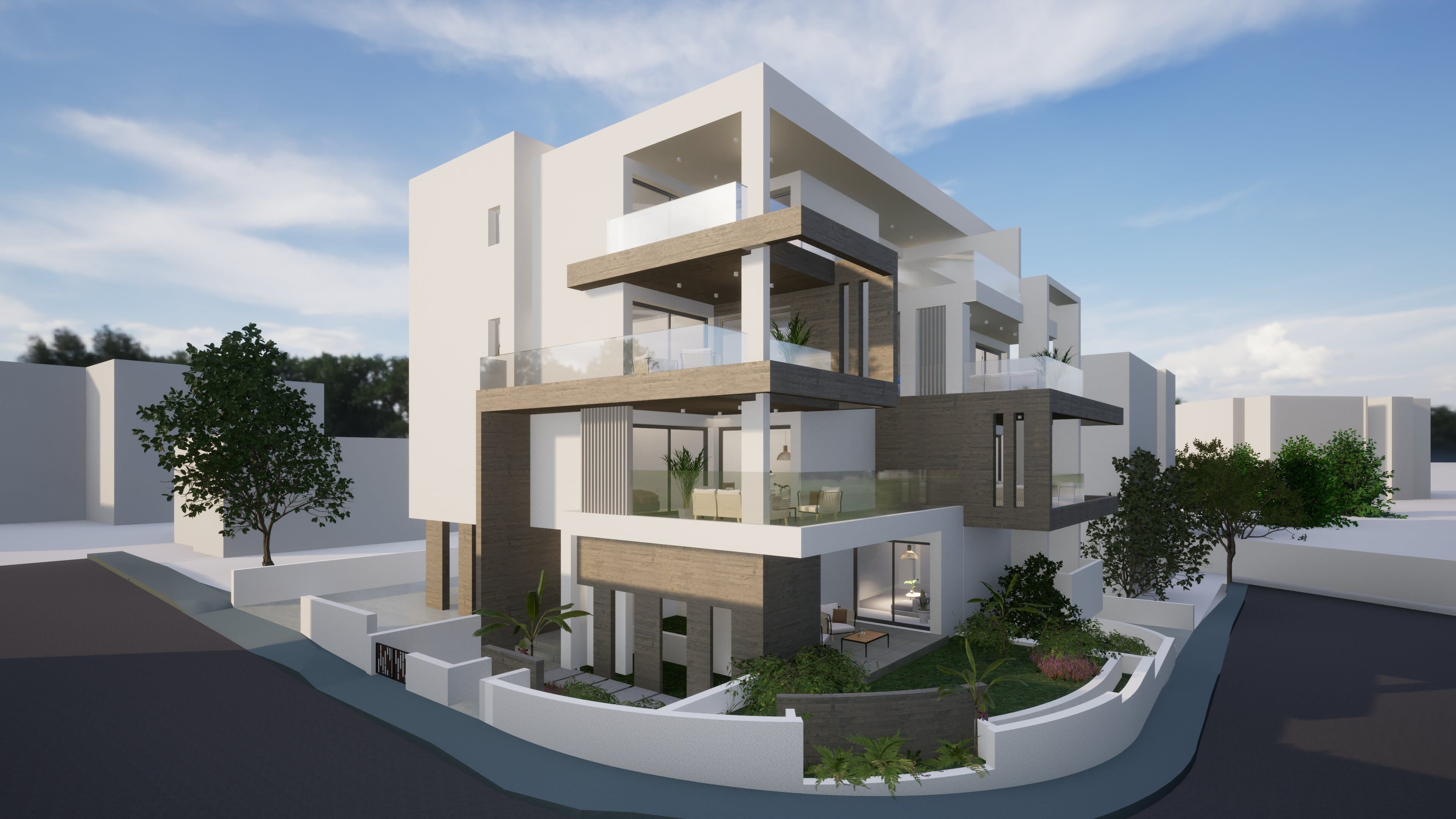 2-bedrooms apartments in Paphos, Cyprus.