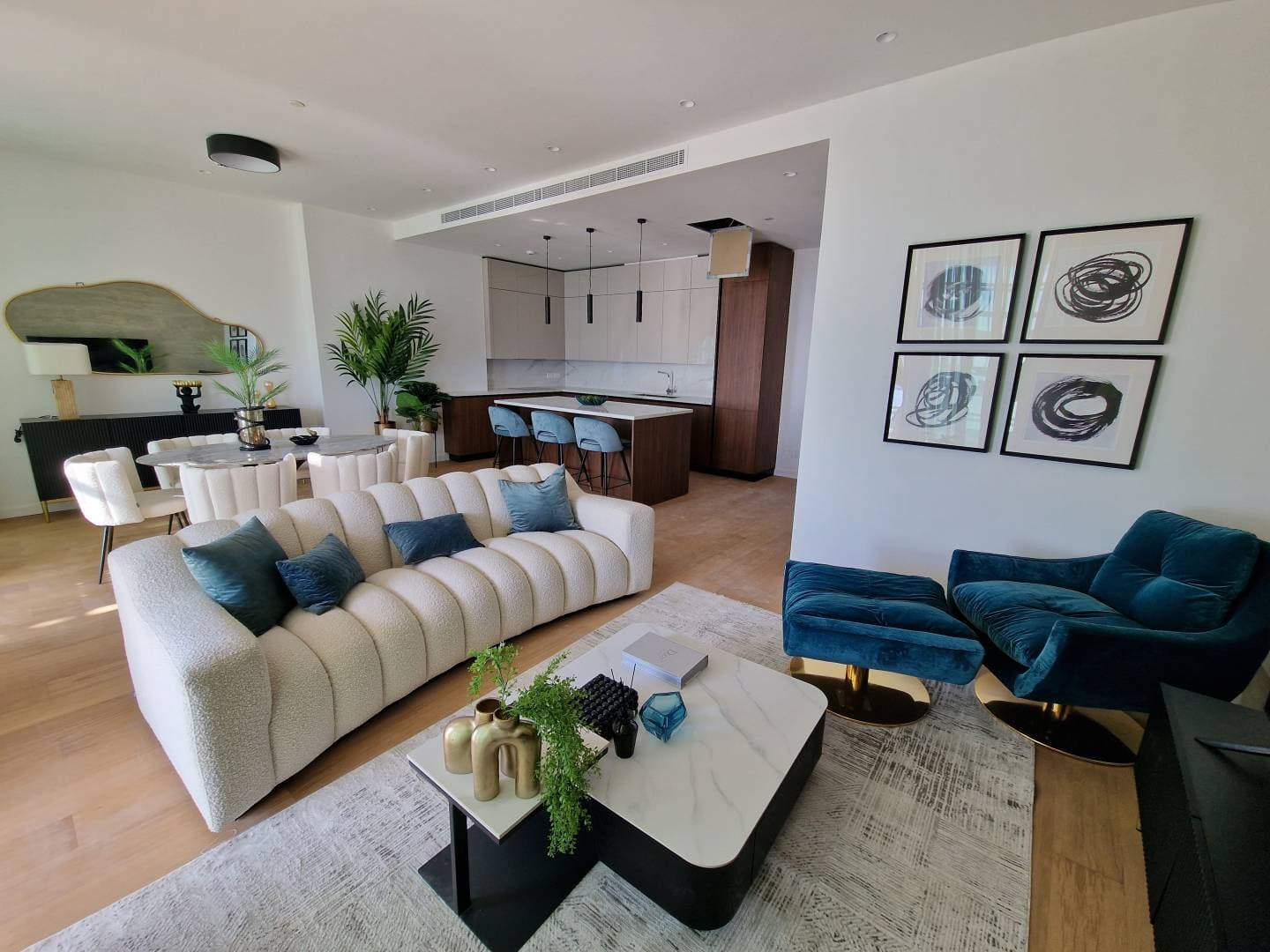 2-bedrooms apartments in Limassol, Cyprus.