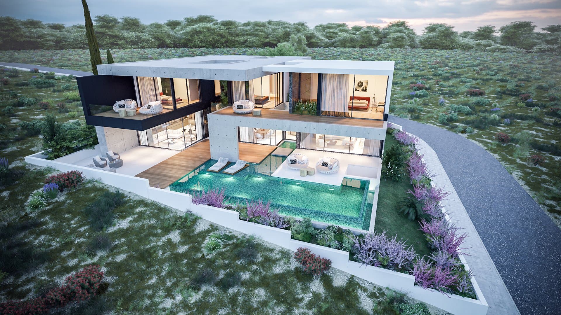 5-bedrooms house in Limassol, Cyprus.