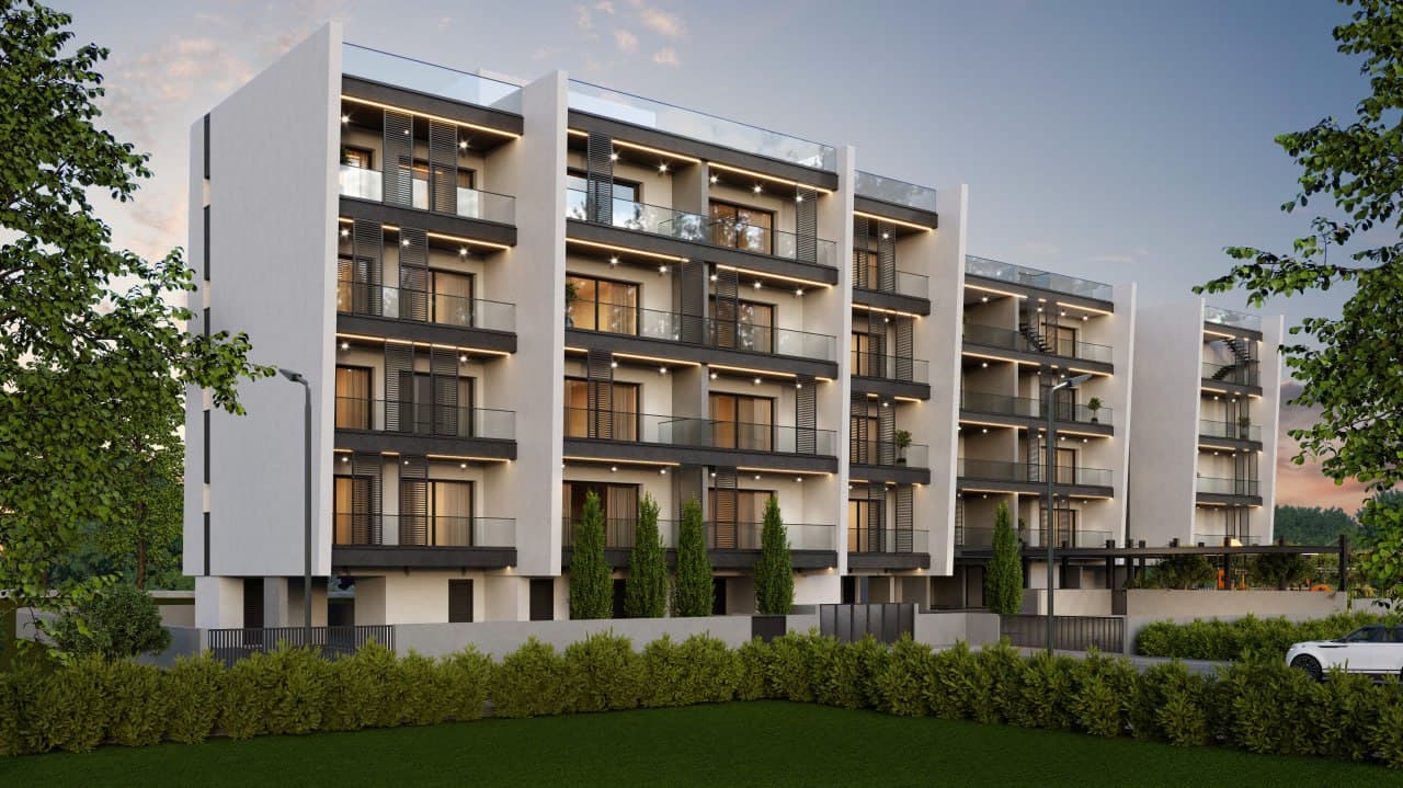 1-bedrooms apartments in Limassol, Cyprus.