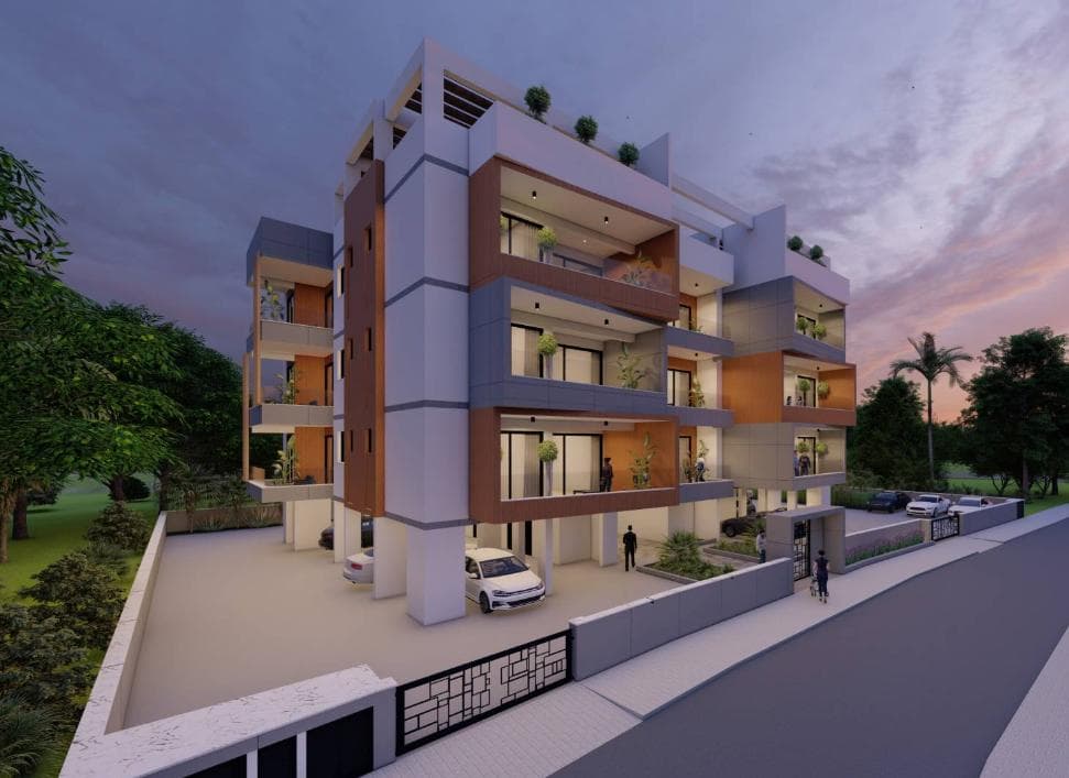 2-bedrooms apartments in Limassol, Cyprus.
