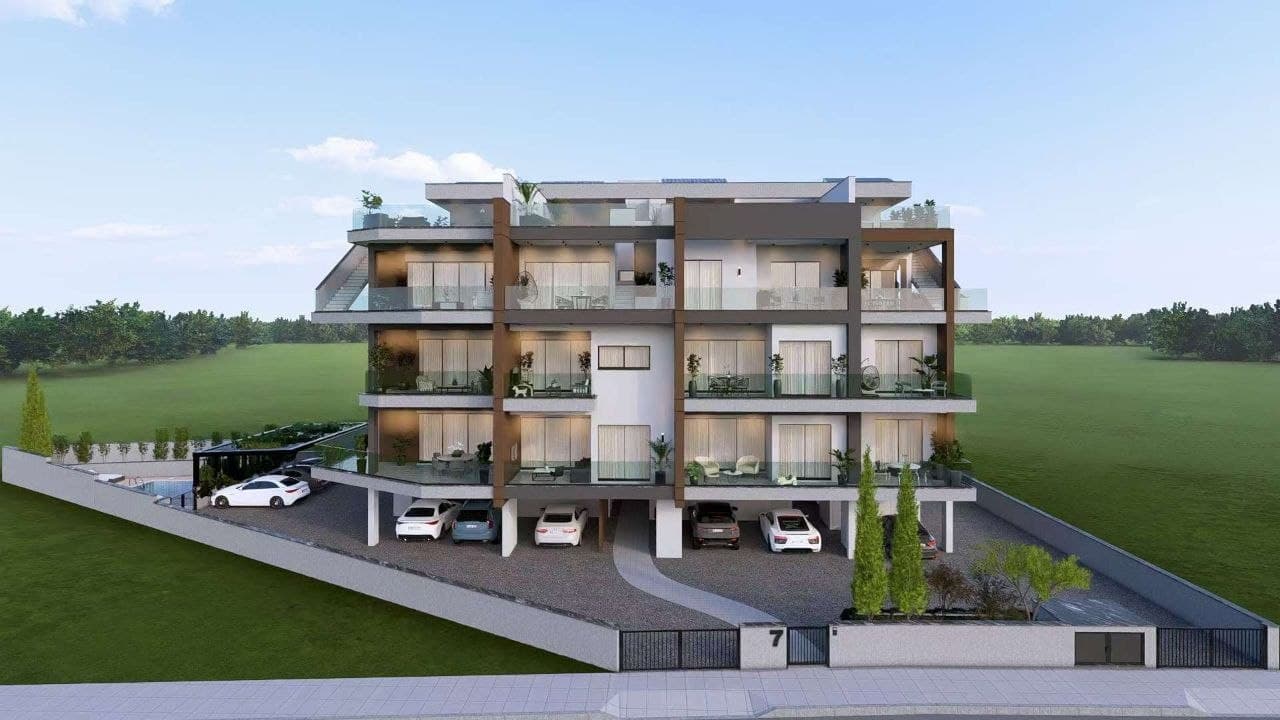 2-bedrooms apartments in Limassol, Cyprus.