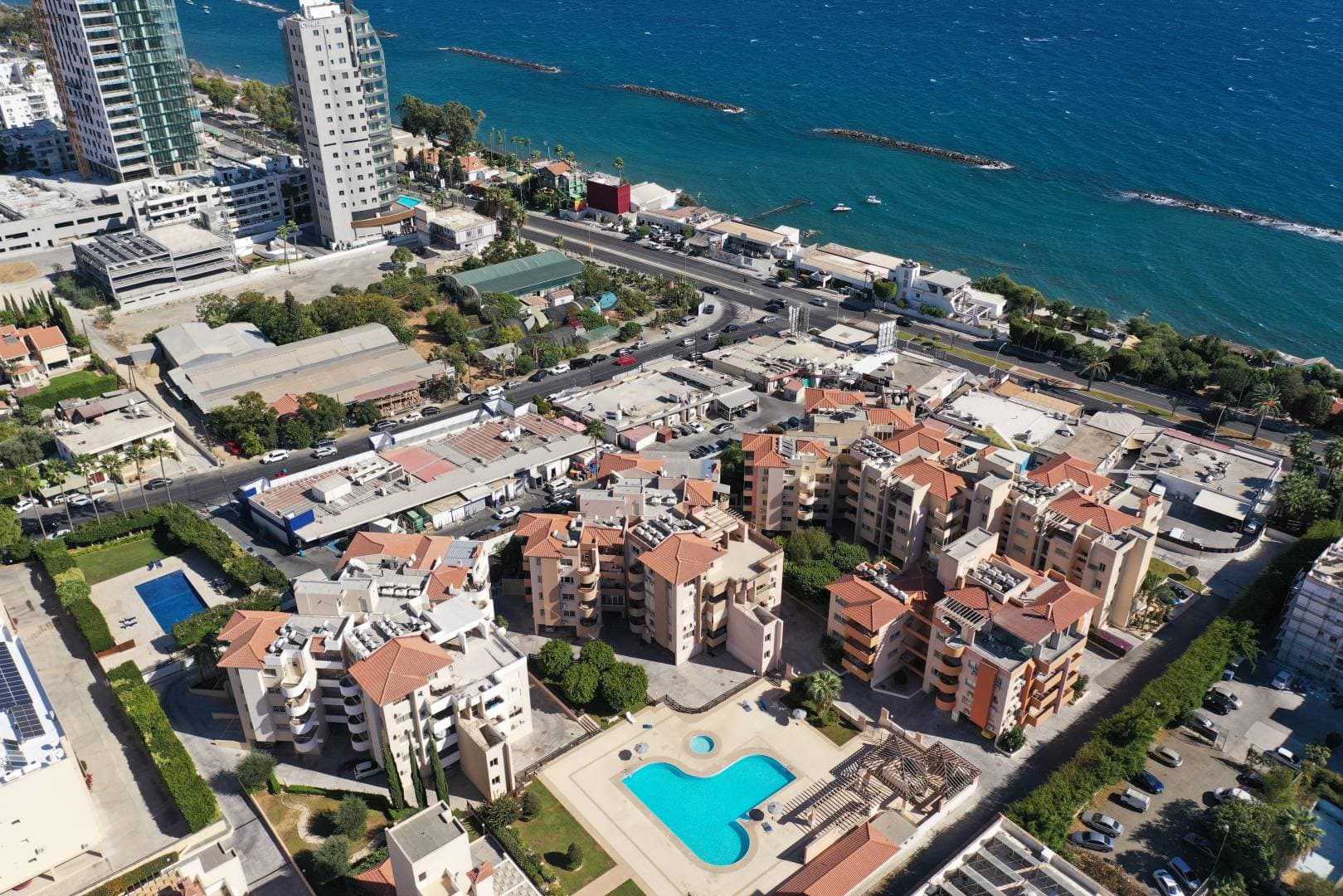 3-bedrooms apartments in Limassol, Cyprus.