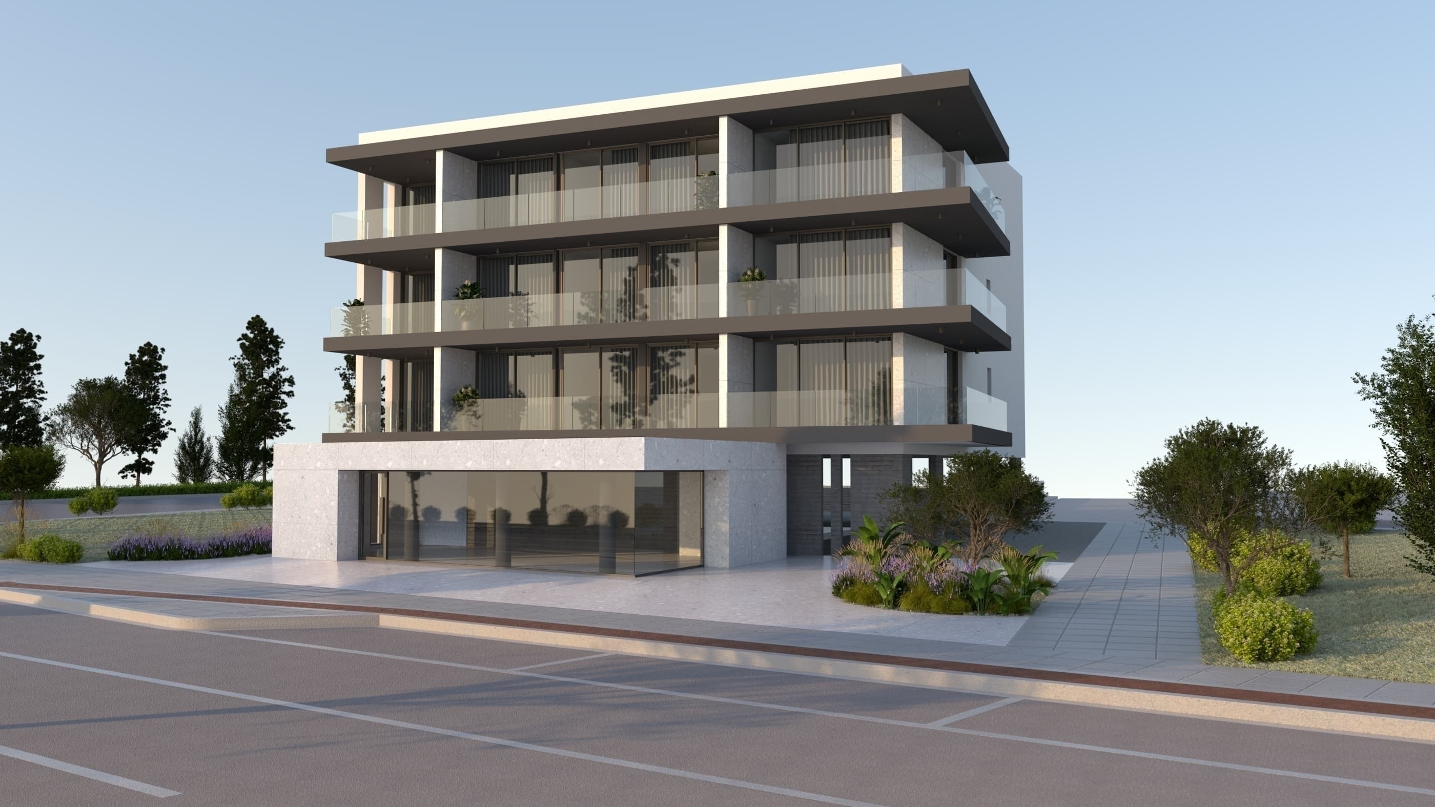 3-bedrooms apartments in Paphos, Cyprus.