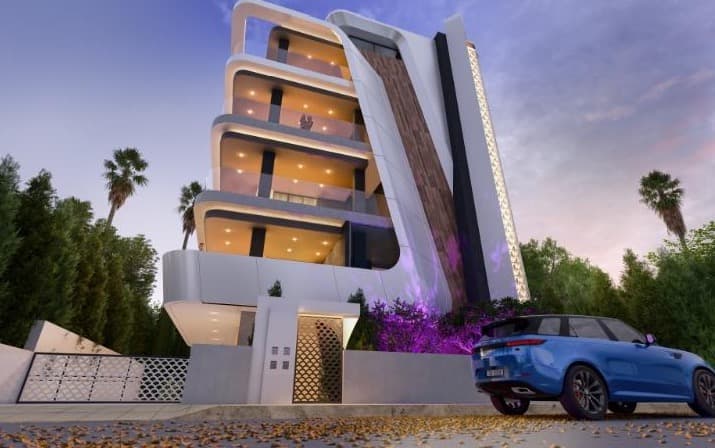4-bedrooms apartments in Limassol, Cyprus.