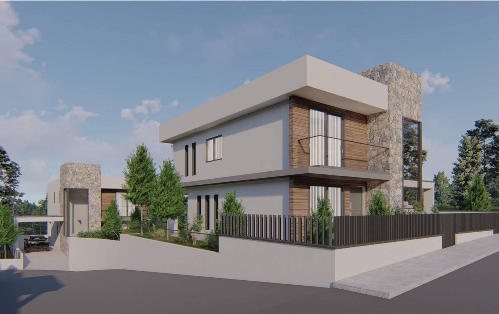 3-bedrooms house in Limassol, Cyprus.