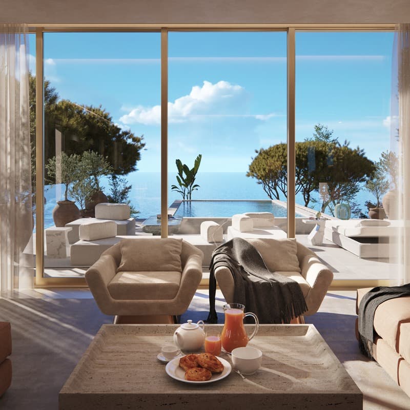 3-bedrooms apartments in Limassol, Cyprus.