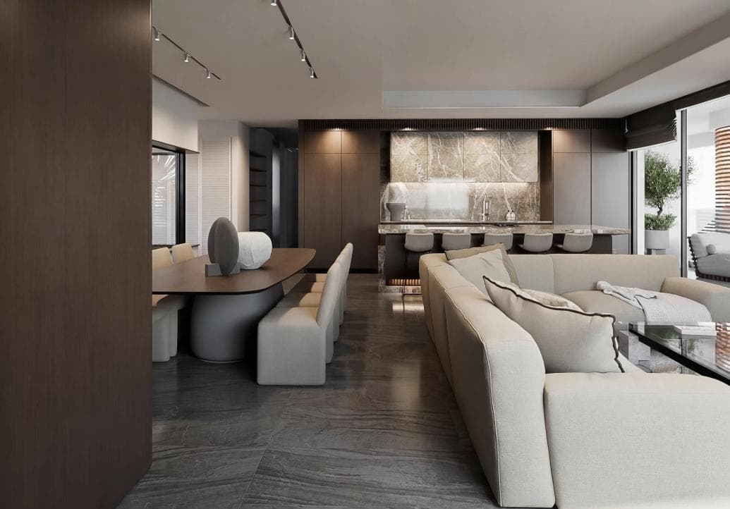 4-bedrooms apartments in Limassol, Cyprus.
