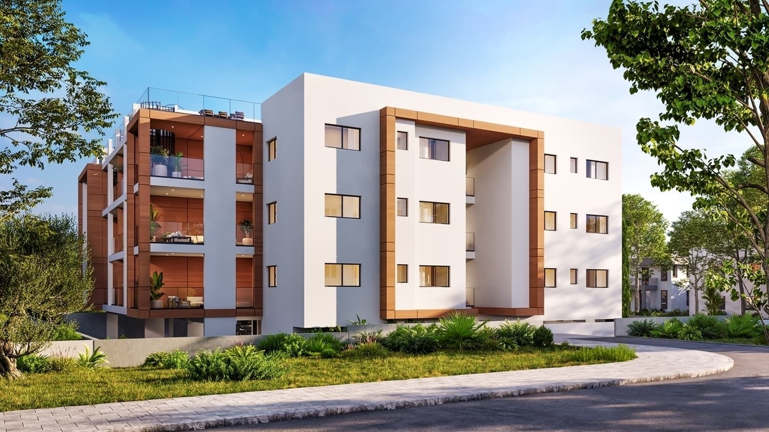 3-bedrooms apartments in Limassol, Cyprus.