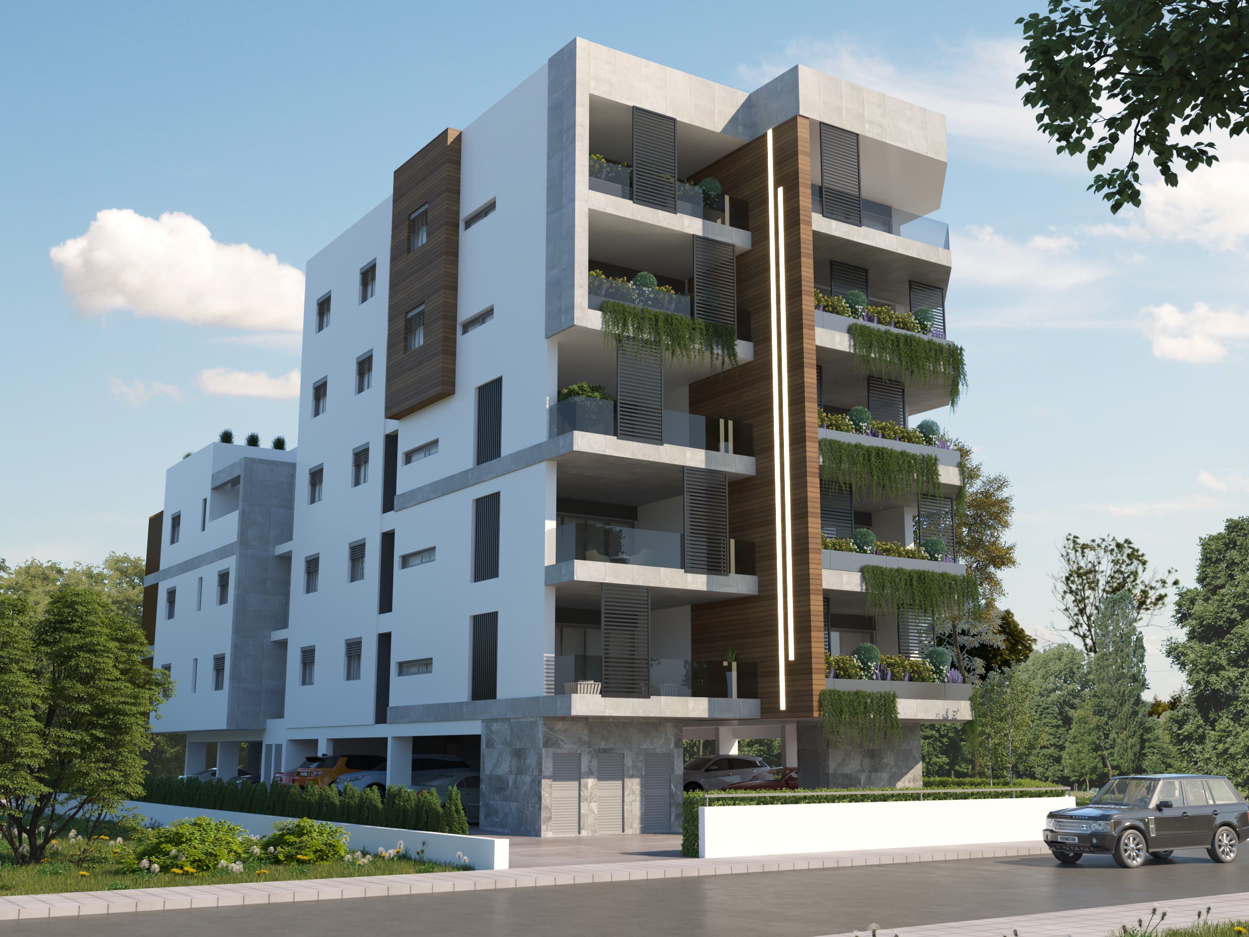 2-bedrooms apartments in Nicosia, Cyprus.