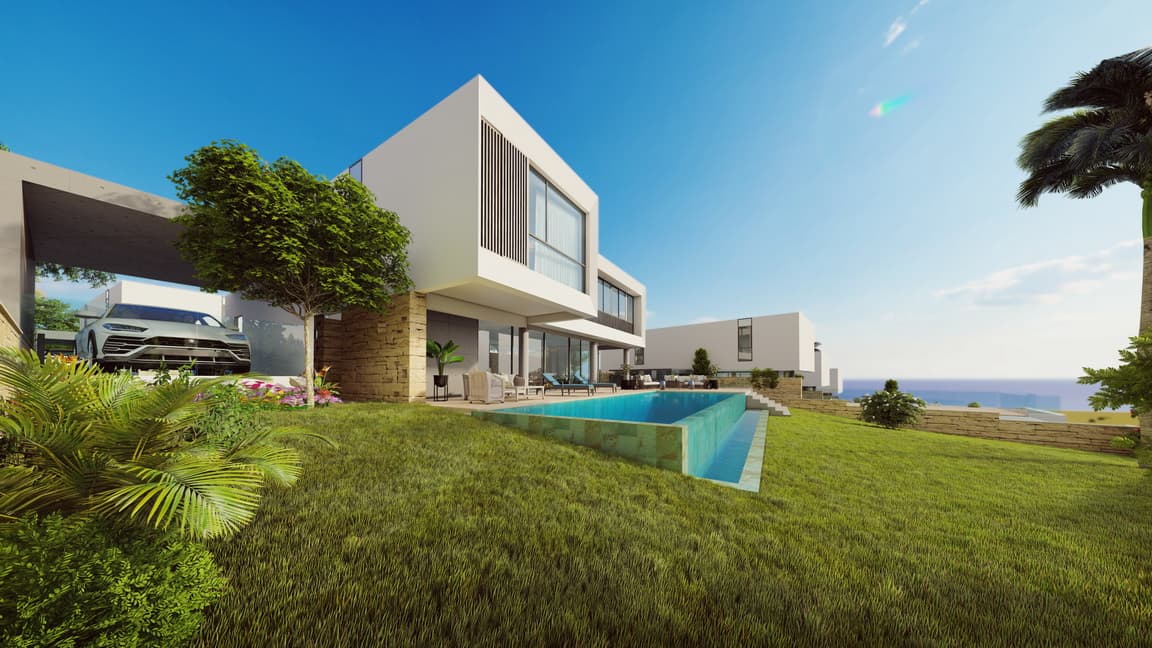 3-bedrooms house in Paphos, Cyprus.