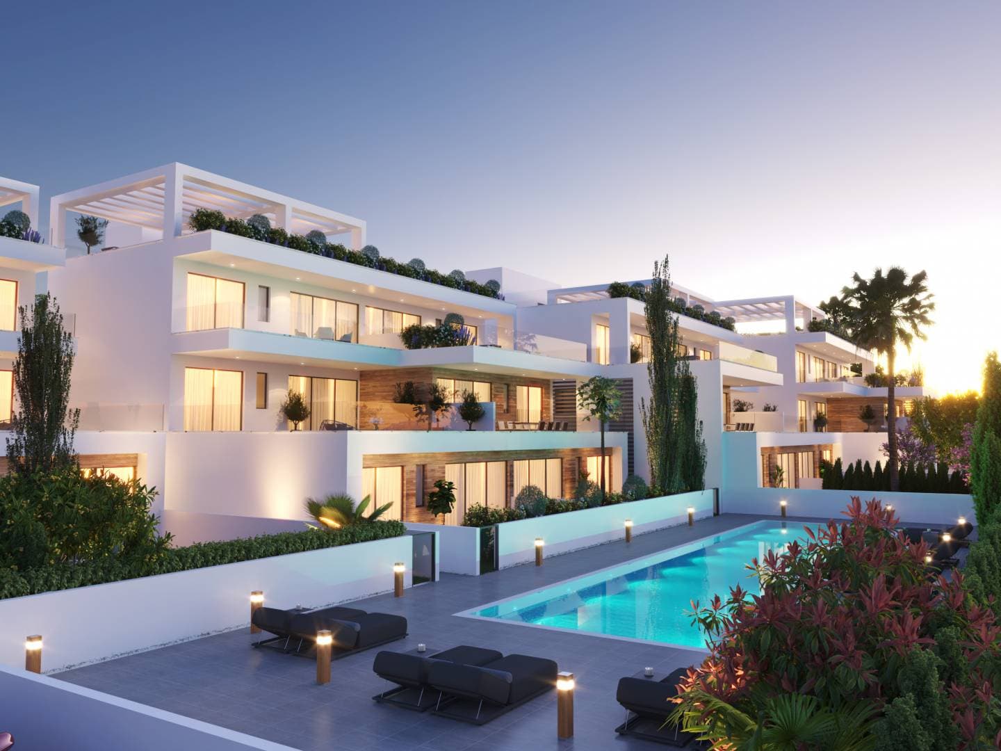 2-bedrooms apartments in Famagusta, Cyprus.
