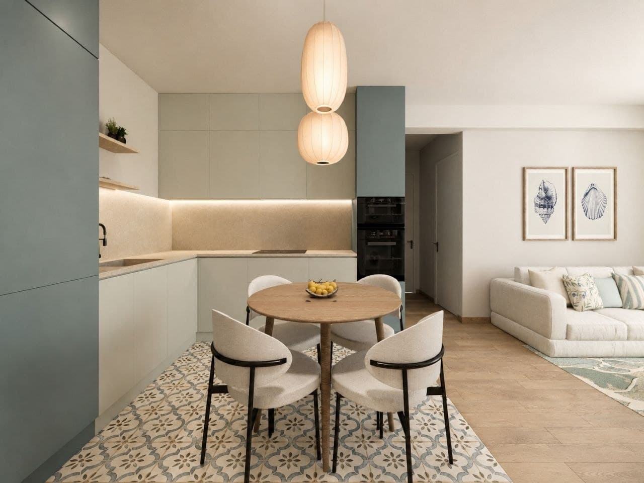 2-bedrooms apartments in Larnaca, Cyprus.