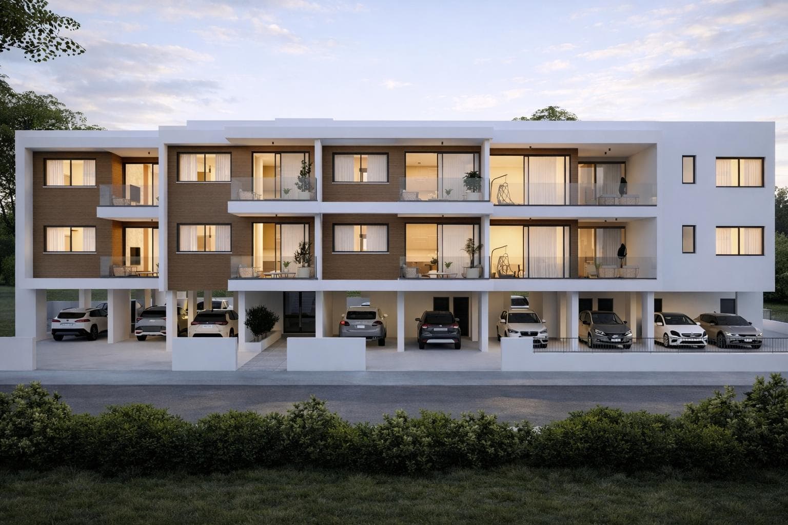 2-bedrooms apartments in Paphos, Cyprus.