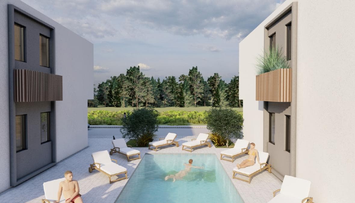 2-bedrooms house in Paphos, Cyprus.