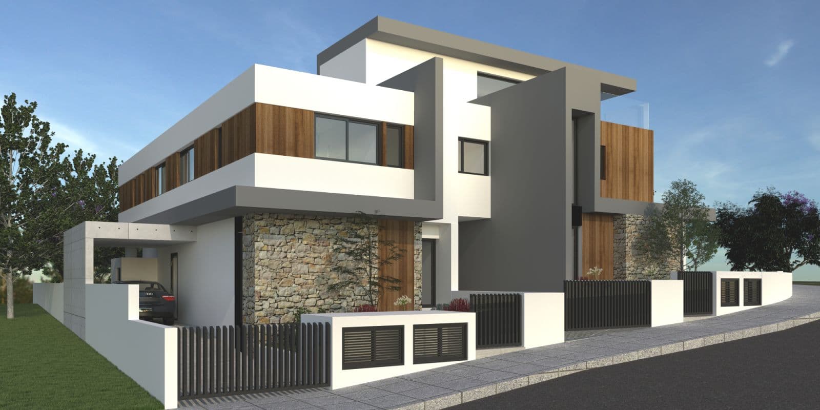 3-bedrooms house in Limassol, Cyprus.