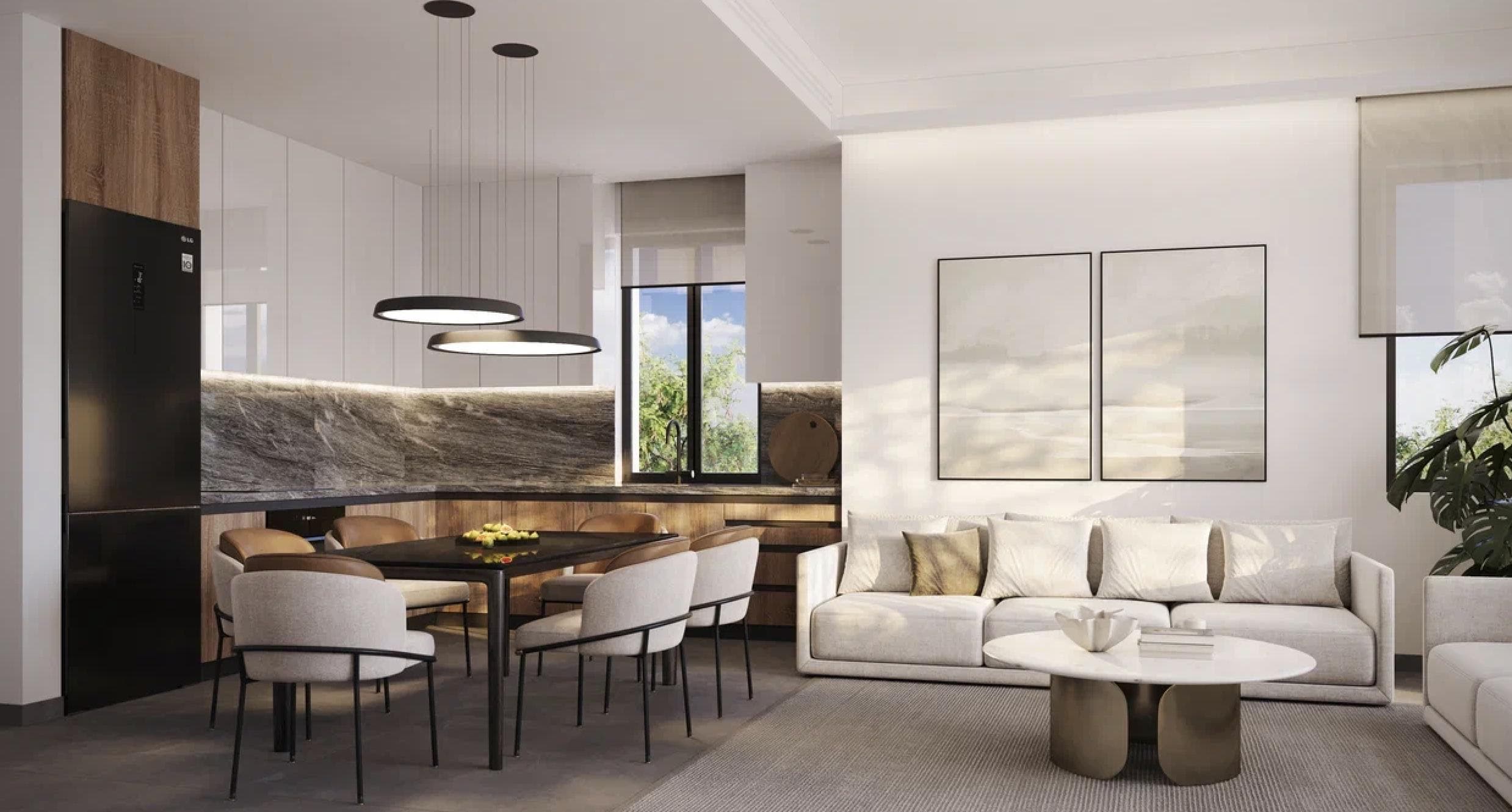 2-bedrooms apartments in Limassol, Cyprus.