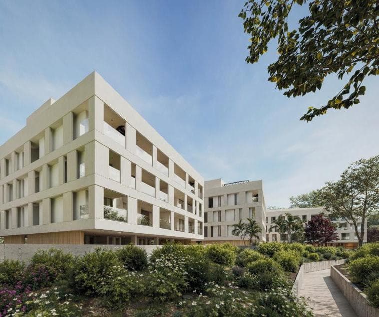 2-bedrooms apartments in Larnaca, Cyprus.