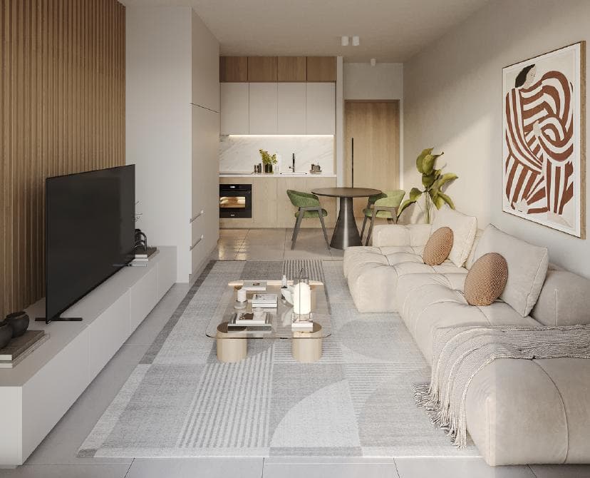 2-bedrooms apartments in Paphos, Cyprus.