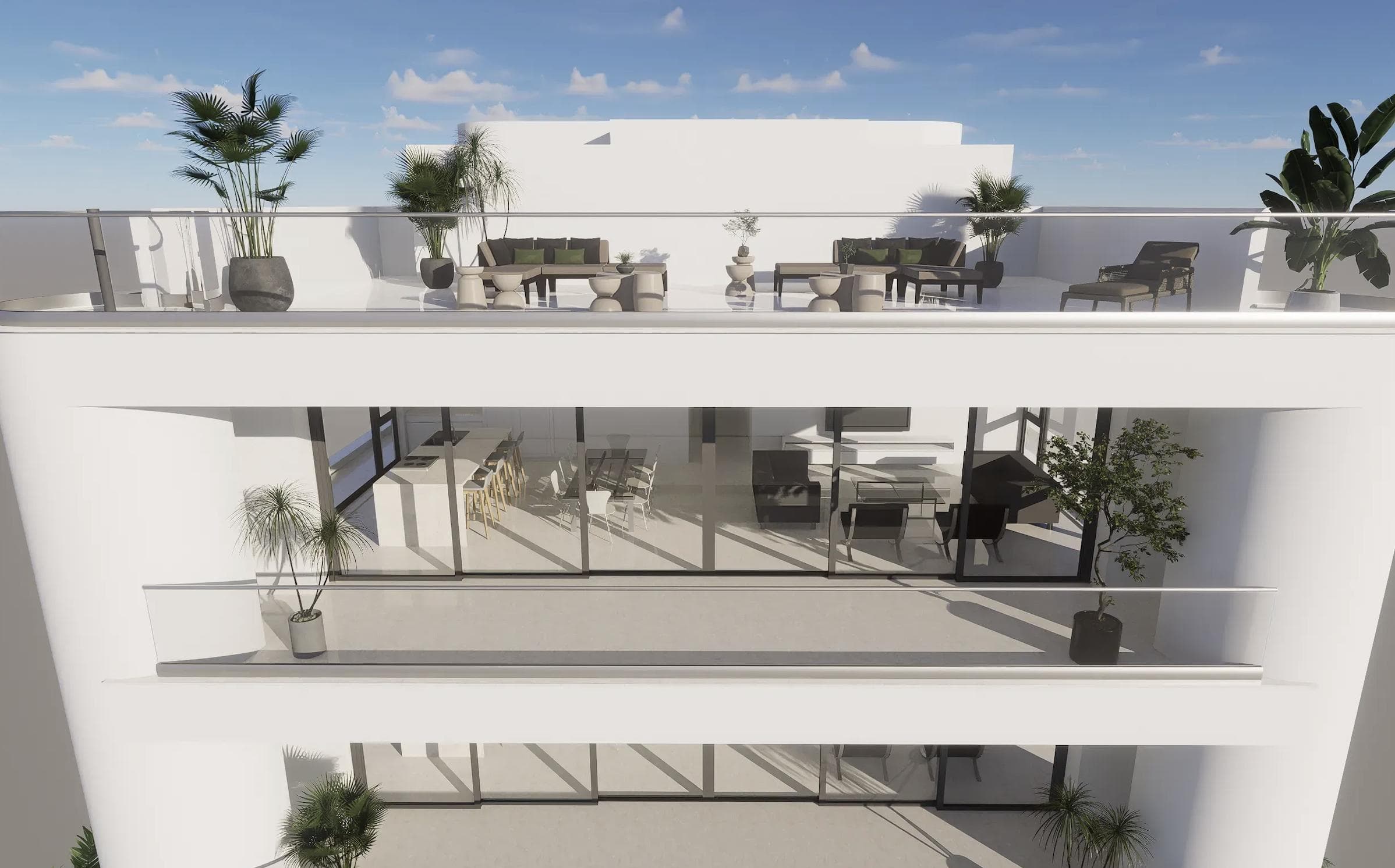 3-bedrooms apartments in Larnaca, Cyprus.