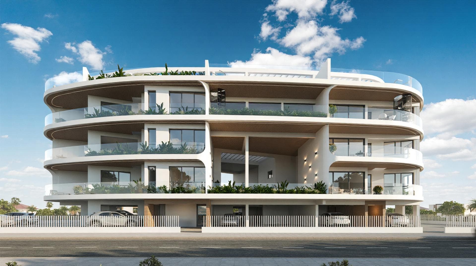 2-bedrooms apartments in Larnaca, Cyprus.