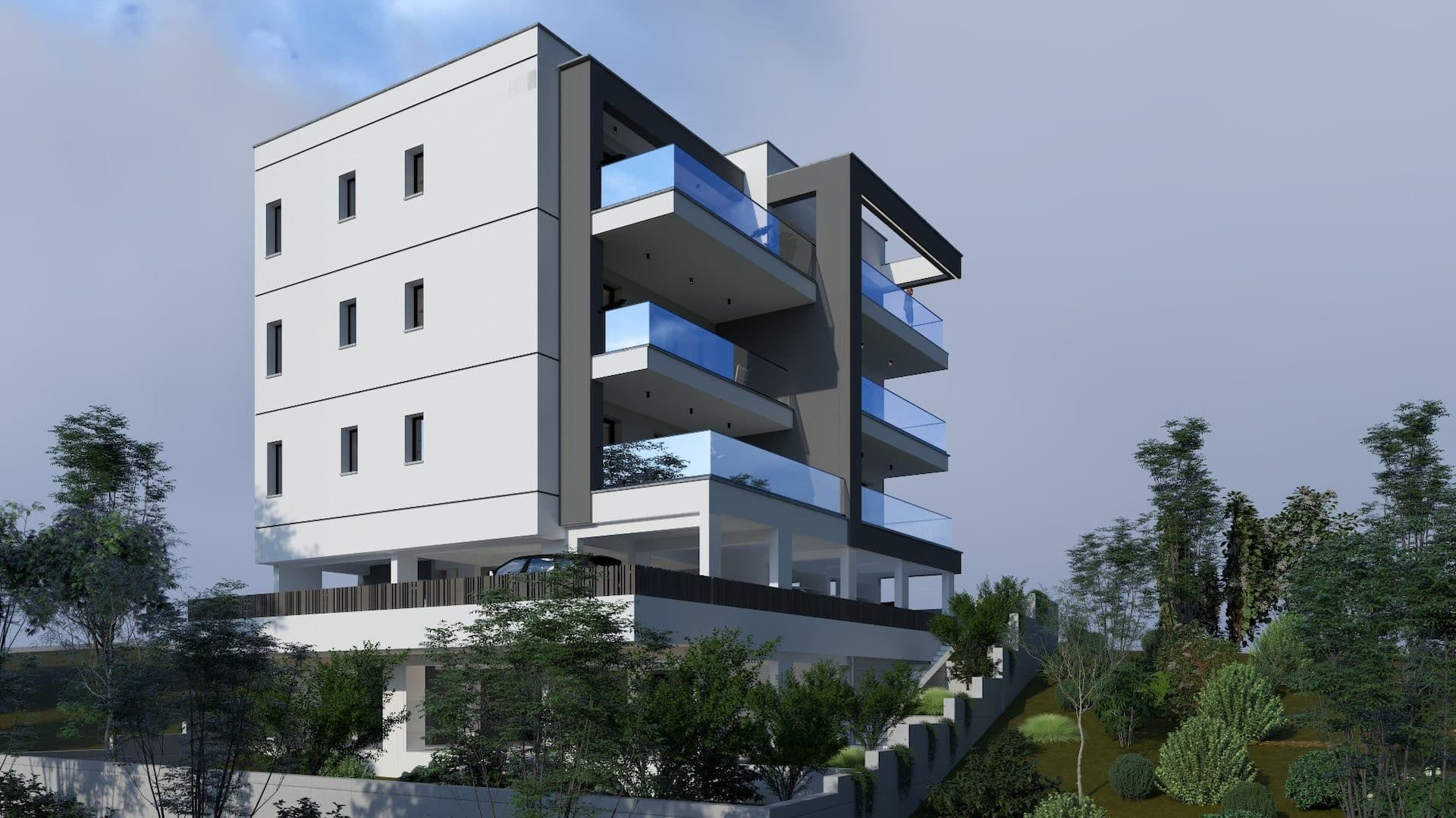 2-bedrooms apartments in Limassol, Cyprus.