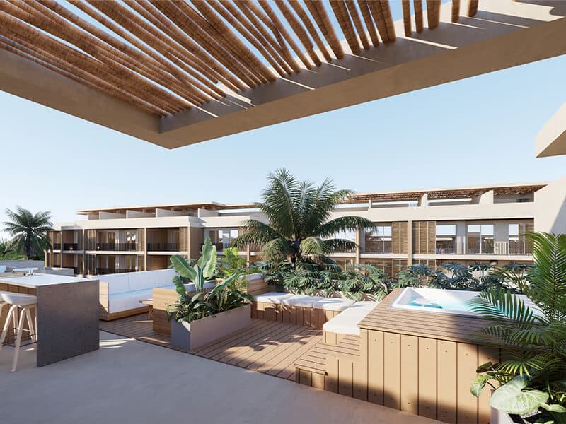 2-bedrooms apartments in Larnaca, Cyprus.
