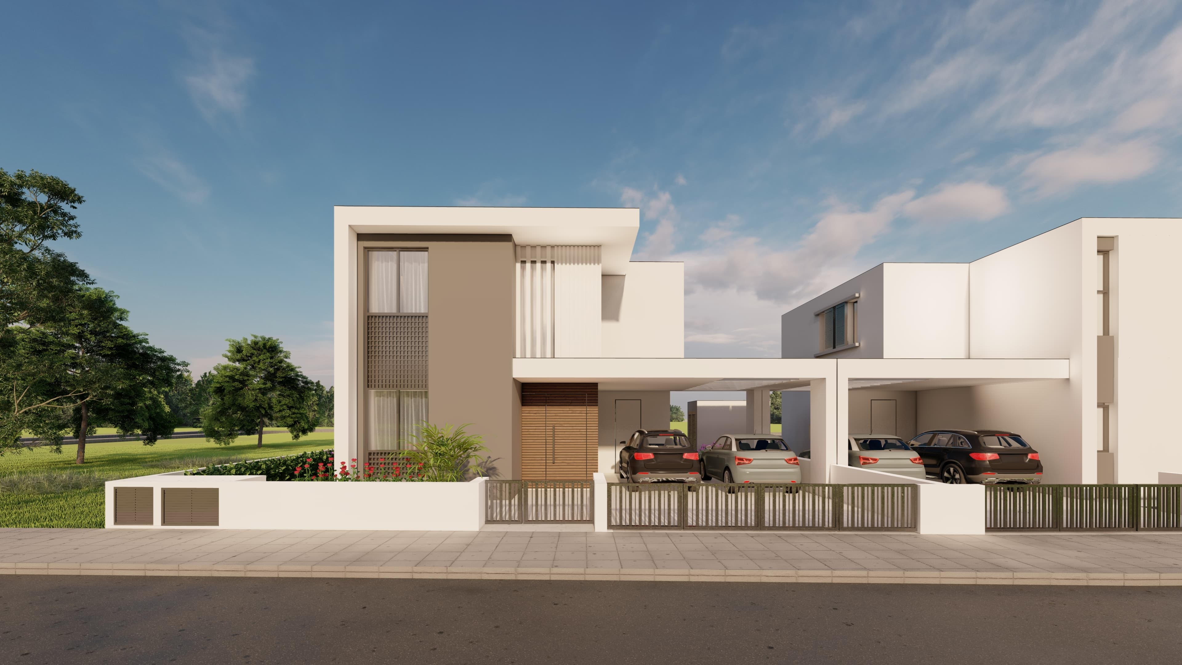 3-bedrooms house in Nicosia, Cyprus.