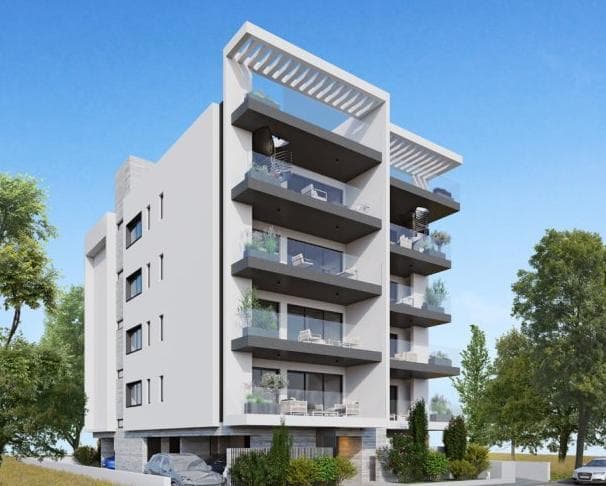 2-bedrooms apartments in Nicosia, Cyprus.