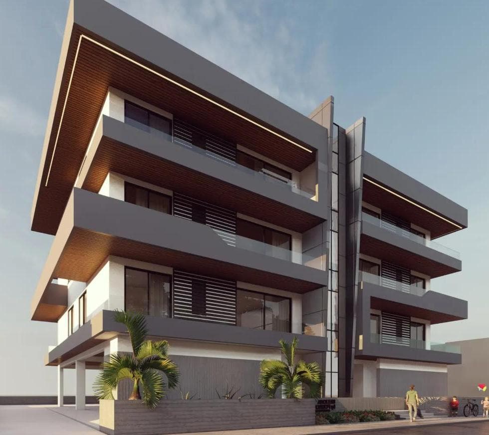 2-bedrooms building in Limassol, Cyprus.