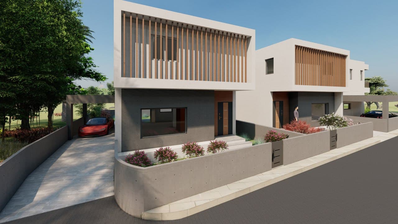 3-bedrooms house in Nicosia, Cyprus.