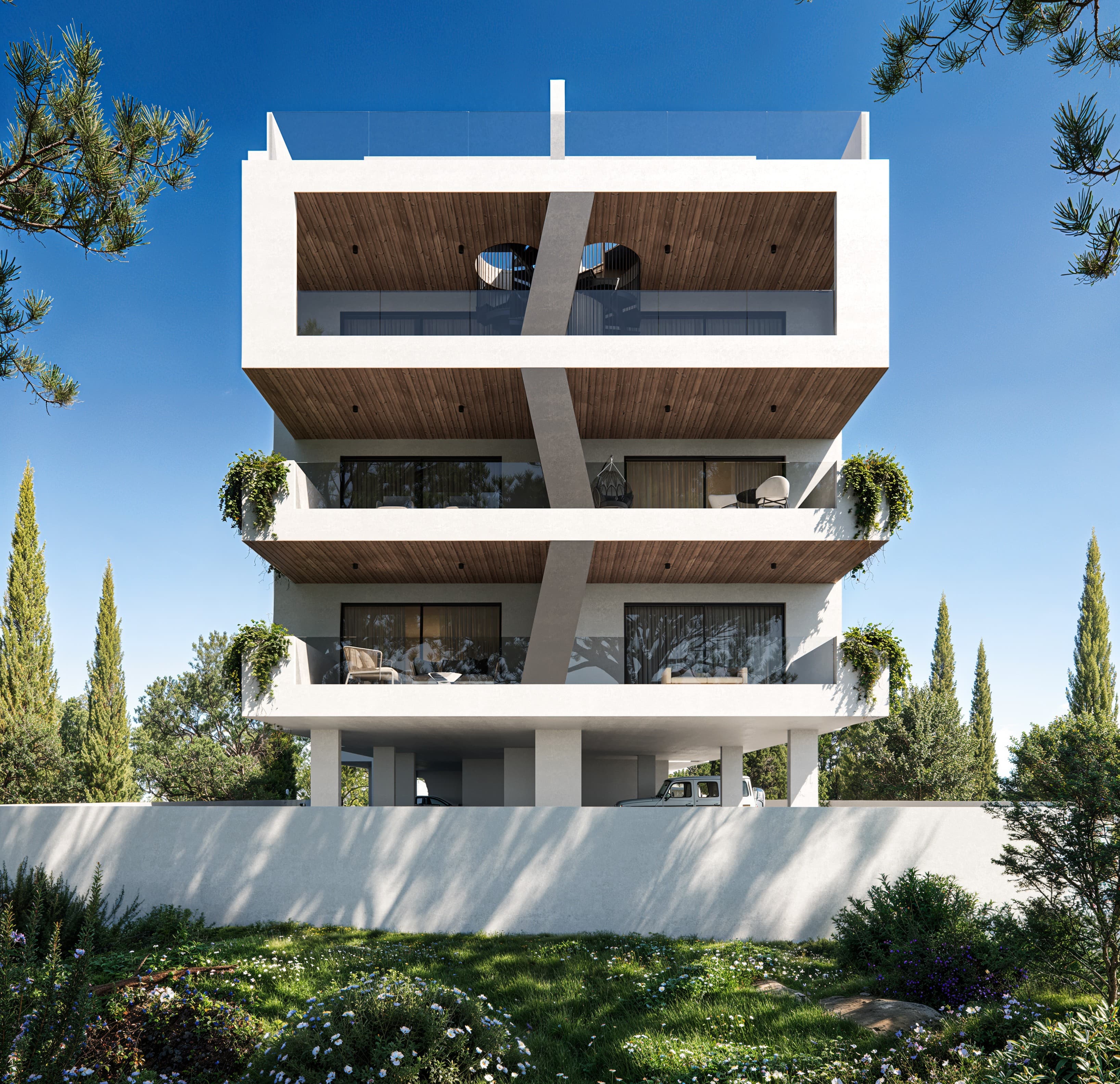 2-bedrooms apartments in Larnaca, Cyprus.