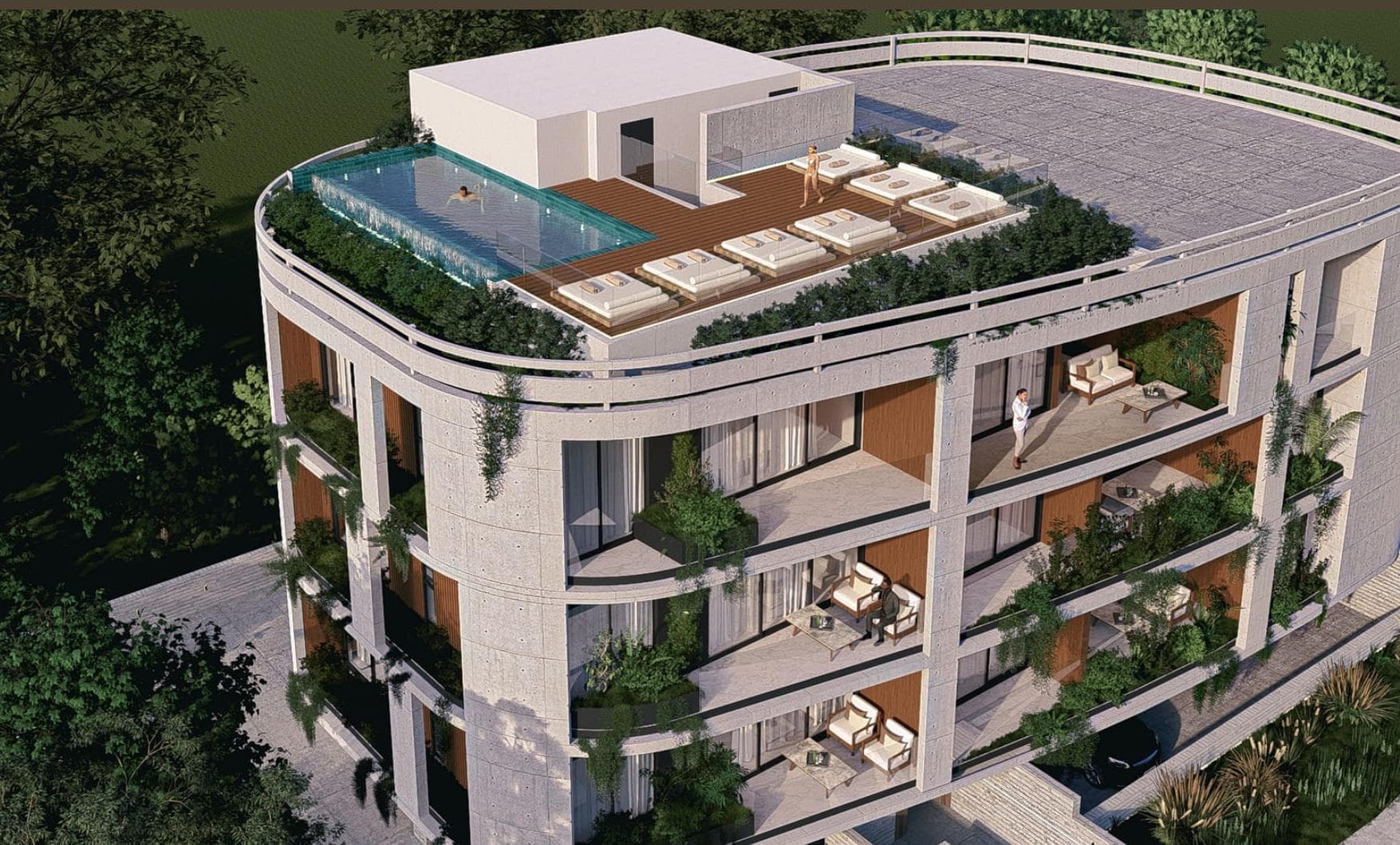 1-bedrooms apartments in Paphos, Cyprus.